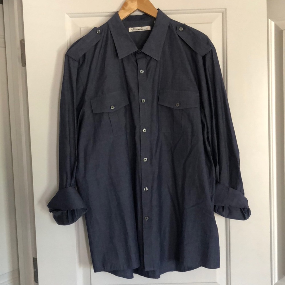 Kenneth Cole casual or dressy button up